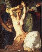 Esther Preparing to Appear before Ahasuerus Theodore Chasseriau